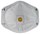 3M™ Particulate Respirator 8511, N95 back #70070757557